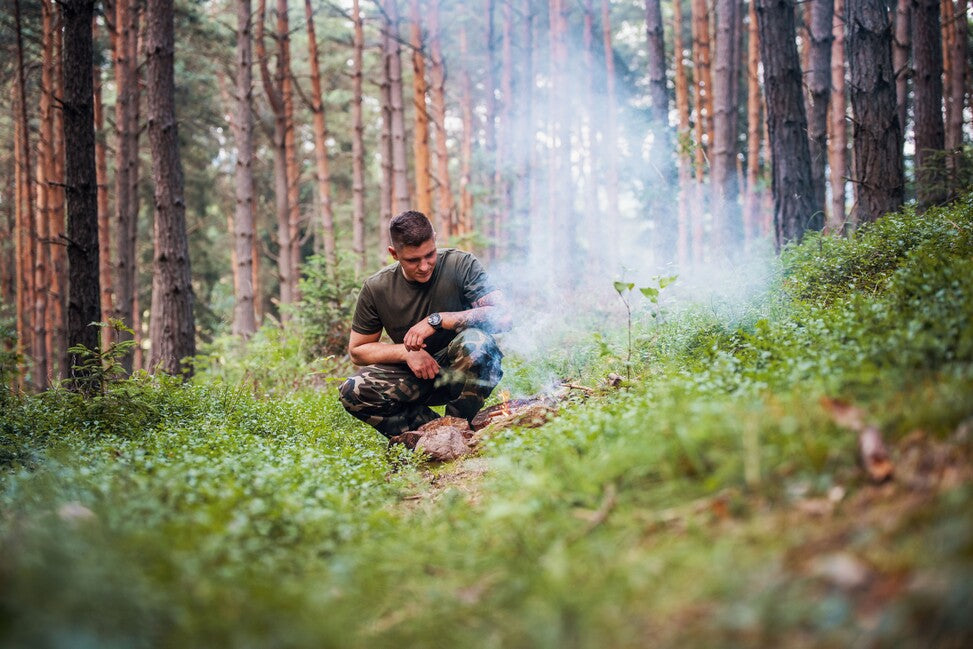 MFH US BDU pantaloni pentru bărbați, woodland