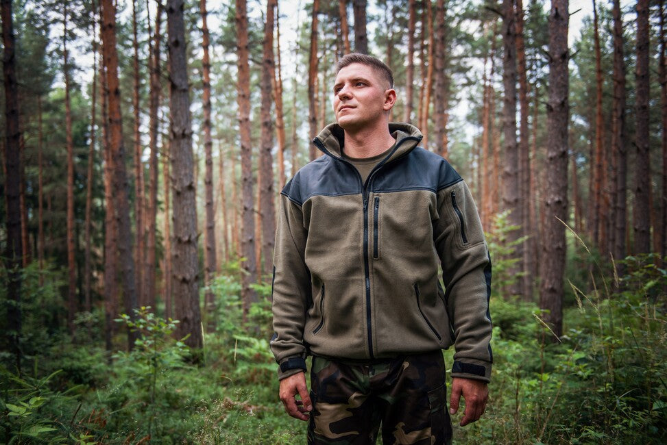 Helikon-Tex Classic Army geacă fleece întărită, neagră