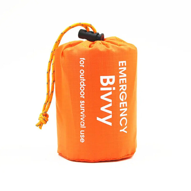 DRAGOWA Tactical Pulse sac de dormit de urgență outdoor, portocaliu