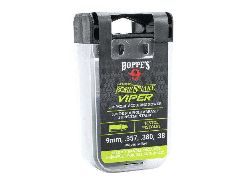Hoppe's BoreSnake Viper coardă de curățare cu Den Pistol cal. 9mm/.357/.380/.38