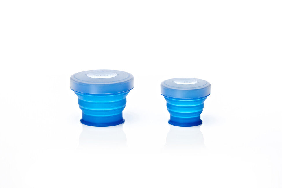 Humangear Go Cup pahar pliabil de călătorie igienizabil ambalabil GoCup, albastru, 118 ml