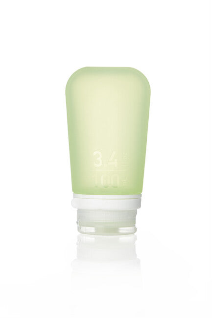 Humangear GoToob+ sticlă de călătorie din silicon 100 ml culori, verde
