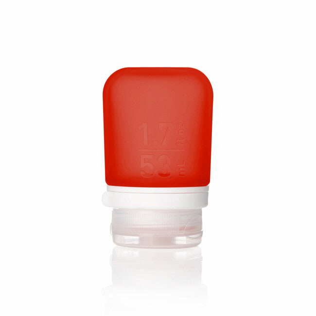 Humangear Go Toob+ recipient siliconic pentru lichide culoare roșie gotoob, roșu, 53 ml