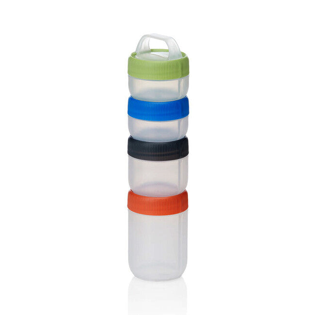 Humangear Stax recipient modular pentru prânz, Small, 4 buc