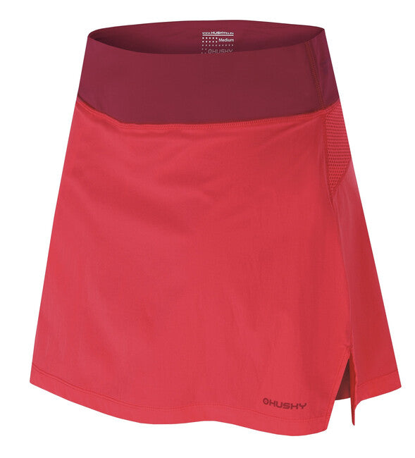 HUSKY Flamy fustă funcțională pentru femei cu pantaloni scurți, roz, L