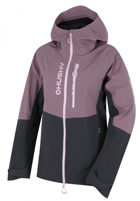 HUSKY Nicco geacă hardshell pentru femei, violet/gri