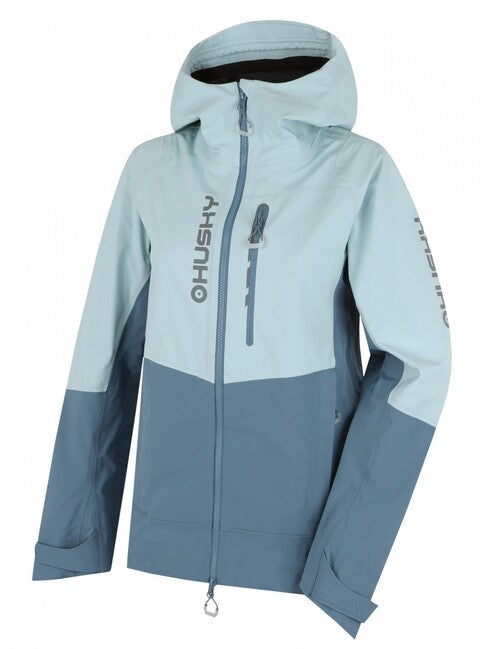 HUSKY Nicco geacă hardshell pentru femei, mentol/turcoaz