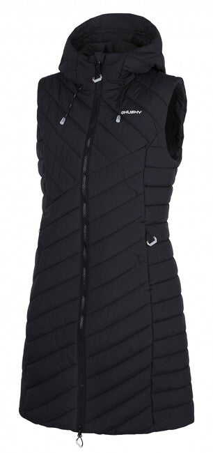 HUSKY Napi vestă hardshell pentru femei, neagră