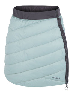 HUSKY Freez fustă de iarnă reversibilă pentru femei, gri verde/gri