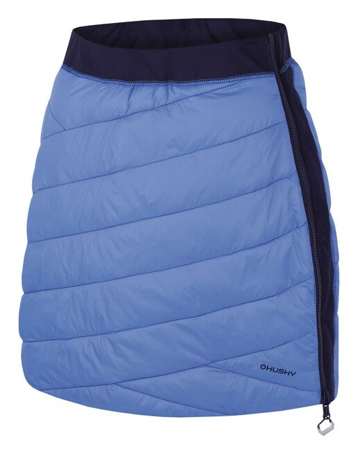 HUSKY Freez fustă de iarnă reversibilă pentru femei, albastru/albastru închis