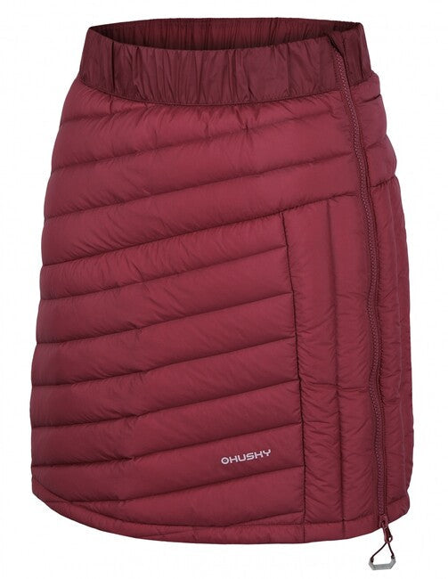 HUSKY Frozy fustă pluată pentru femei, bordo