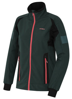 HUSKY Scooby geacă softshell pentru femei, neagră-verde