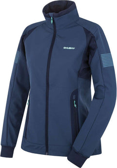 HUSKY Scooby geacă softshell pentru femei, albastru închis
