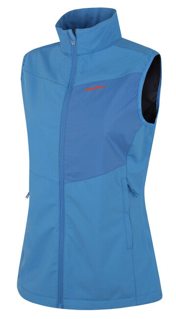 HUSKY Salien vestă softshell pentru femei, albastru deschis