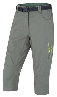 HUSKY Klery 3/4 pantaloni pentru femei, verzi, L