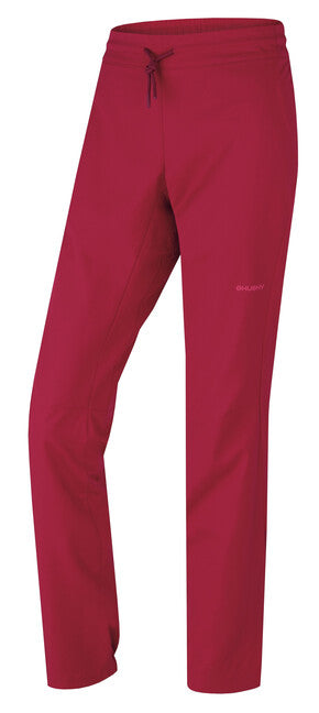 HUSKY Speedy Long pantaloni outdoor pentru femei, magenta, L