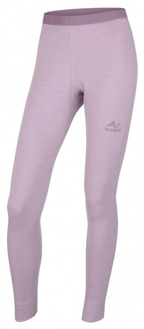 HUSKY Mercie pantaloni termici pentru femei, violet deschis, L