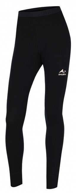 HUSKY Merea pantaloni termici pentru femei, negri, L