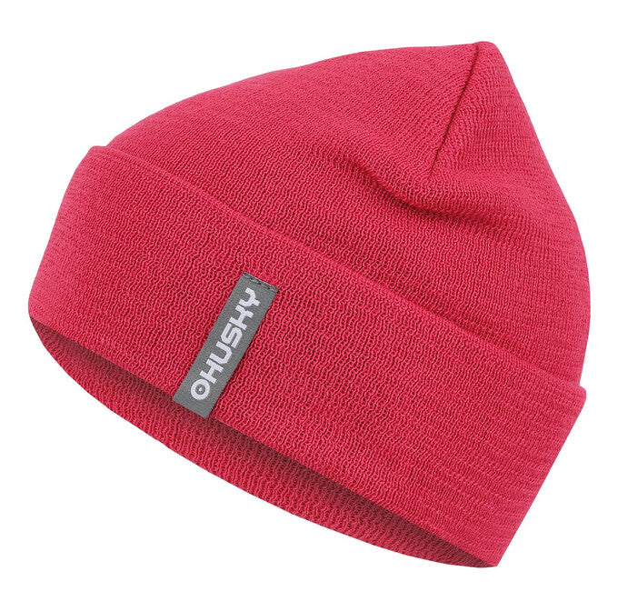 HUSKY Merhat 6 căciulă merino pentru copii, roz