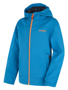 HUSKY Simbo K geacă softshell pentru copii, albastră