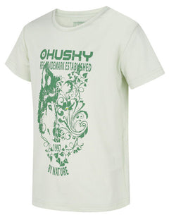 HUSKY Tash K tricou funcțional pentru copii, verde deschis