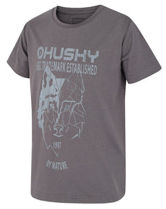 HUSKY Tash K tricou funcțional pentru copii, gri închis