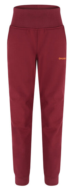 HUSKY Kanto K pantaloni softshell pentru copii, bordo