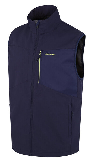 HUSKY Salien vestă softshell pentru bărbați M, albastru închis