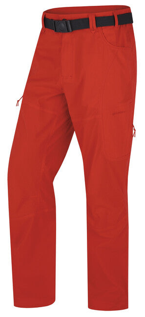 HUSKY Kahula pantaloni outdoor pentru bărbați, roșii