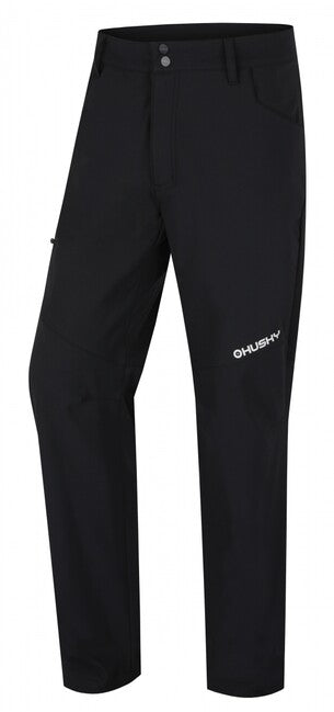 HUSKY Kavia pantaloni softshell pentru bărbați, negri