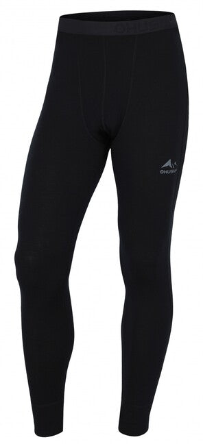 HUSKY Merea pantaloni termici pentru bărbați, negri