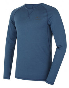 HUSKY Merow tricou termic cu mânecă lungă pentru bărbați, albastru