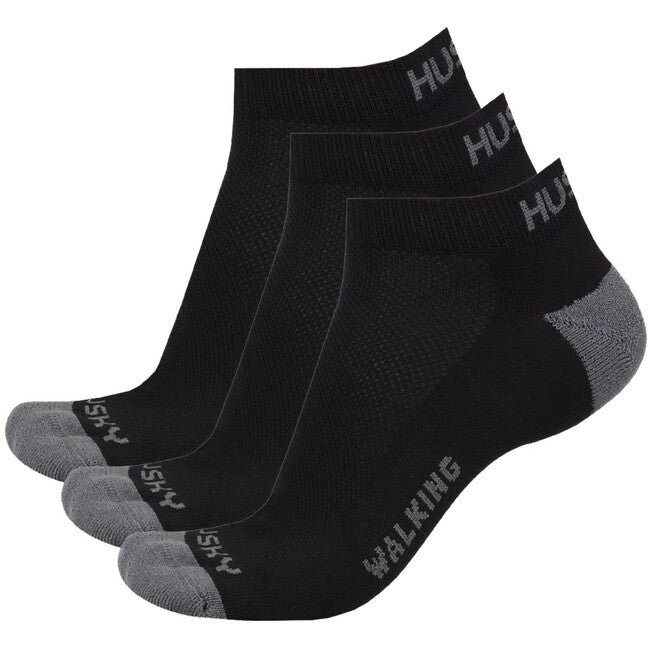 HUSKY Walking șosete 3Pack, negre