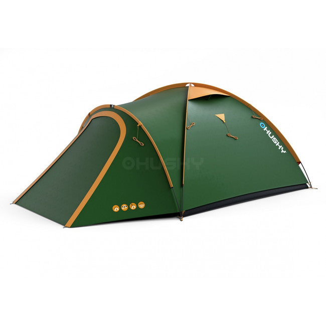 HUSKY Outdoor Bizon 4 cort classic, verde