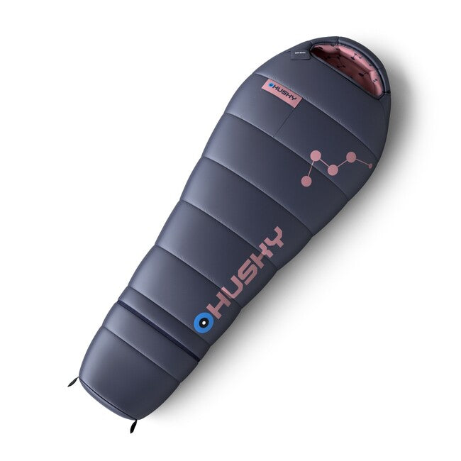 HUSKY Kids Magic sac de dormit sintetic trei sezoane pentru copii -15, albastru/violet