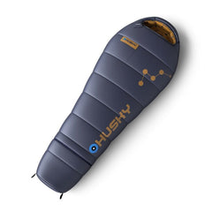 HUSKY Kids Magic sac de dormit sintetic trei sezoane pentru copii -15, albastru/galben