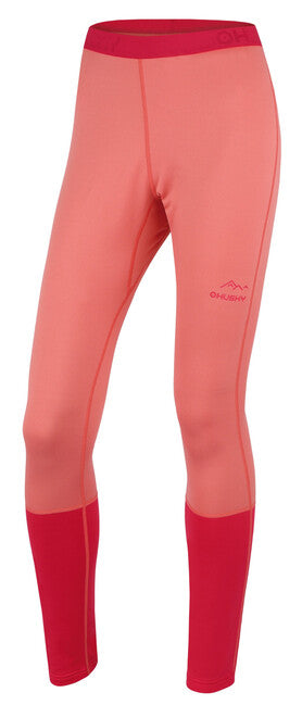 HUSKY Active Winter Tyme îmbrăcăminte termică pantaloni, light orange, L