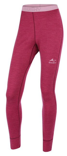 HUSKY Merea pantaloni, faded bordo, L