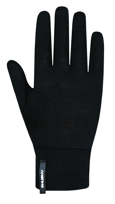 HUSKY Merglov merino mănuși unisex, negre