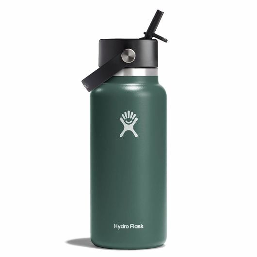 Hydro Flask Wide Flex Straw Cap termosticlă 946 ml largă cu pai 32 OZ, fir