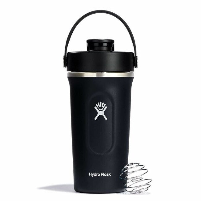 Hydro Flask Shaker Bottle sticlă pentru shake 24 OZ 710ml, neagră