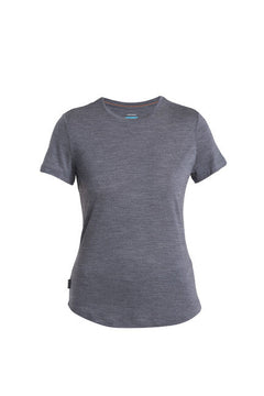 Icebreaker 125 Cool Lite Sphere III tricou merino pentru femei cu mânecă scurtă, bleumarin