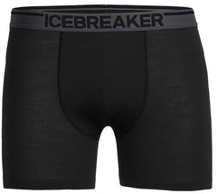 Icebreaker Anatomica boxeri pentru bărbați, negri