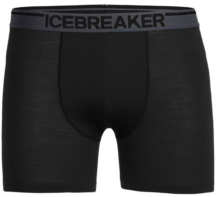 Icebreaker Anatomica boxeri pentru bărbați, negri
