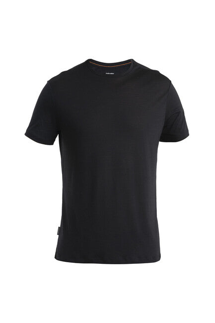 Icebreaker 125 Cool Lite Sphere III Merino tricou pentru bărbați cu mânecă scurtă, negru
