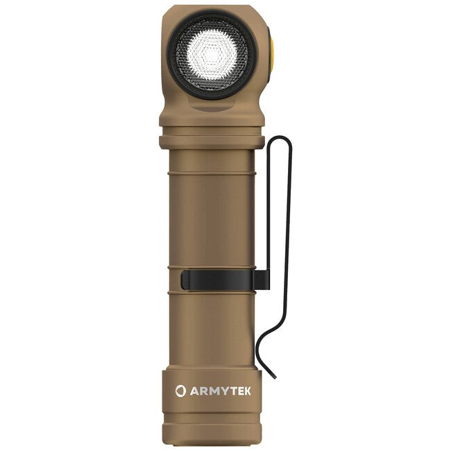 ArmyTek Wizard C2 Pro Max LED lanternă de mână White cu suport magnetic și alimentare acumulator 4000 lm, sand