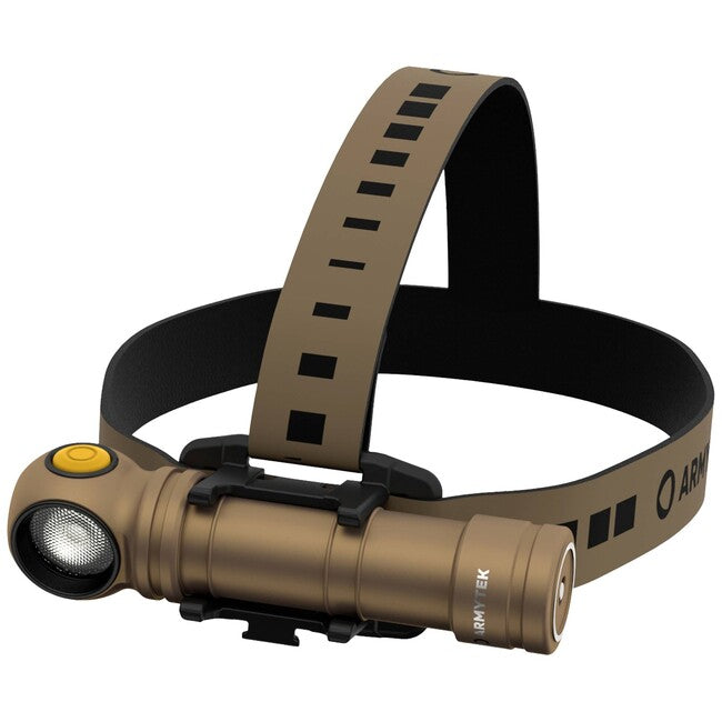 ArmyTek Wizard C2 Pro Max LED lanternă de mână White cu suport magnetic și alimentare acumulator 4000 lm, sand