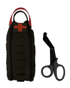 Mil-Tec IFAK Rapid Pack trusa tactică cu foarfece, neagră