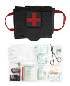 Mil-Tec IFAK Quick Draw trusa tactică 25 piese, neagră