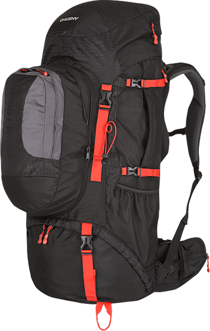 HUSKY Samont 60+10 rucsac expediție, negru